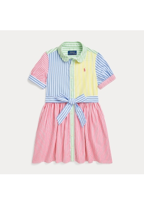 Striped Cotton Poplin Fun Shirtdress