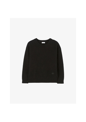 Womens Claudie Pierlot Madi Round-Neck Cashmere Jumper