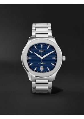 Piaget - Polo Automatic 42mm Stainless Steel Watch, Ref. No. G0A41002 - Men - Blue
