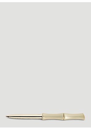 L'Objet Bambou Letter Opener -  Desktop Tools Gold One Size