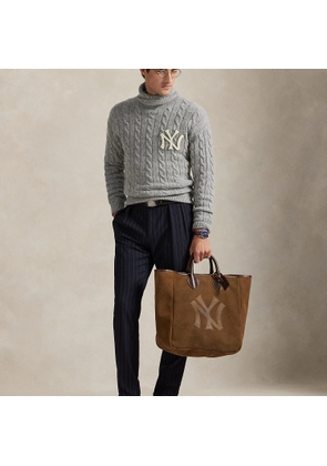 Polo  Ralph Lauren Lauren Yankees Suede Tote