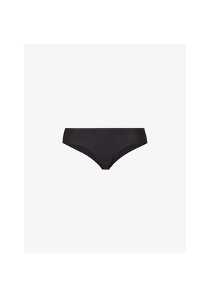 Womens Simone Perele Uniq Mid-Rise Microfibre Briefs