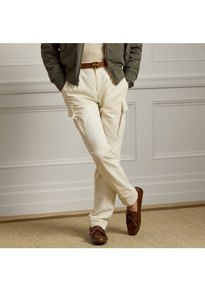Hand-Tailored Corduroy Cargo Trousers