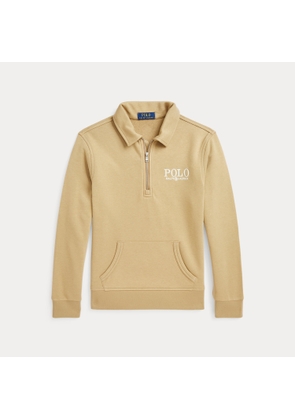 Logo French Terry Collared Sweatshirt
