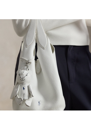 Polo Bear Leather Bag Charm