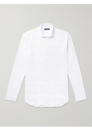 Frescobol Carioca - Linen Shirt - Men - White - S