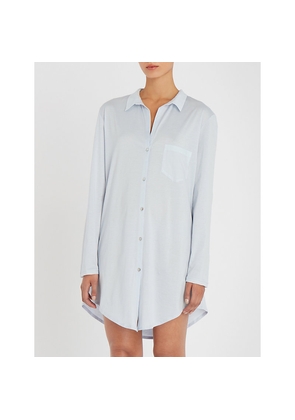 Womens Hanro Deluxe Cotton Nightshirt