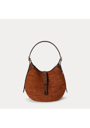 Polo ID Raffia Small Shoulder Bag