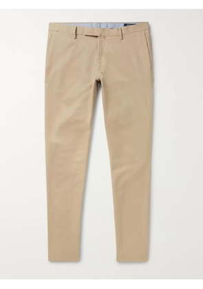 Polo Ralph Lauren - Slim-Fit Stretch-Cotton Twill Chinos - Men - Neutrals - UK/US 28