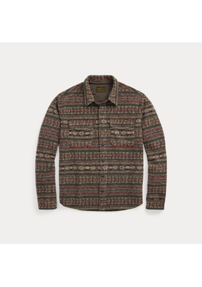 Fair Isle Wool-Blend Workshirt