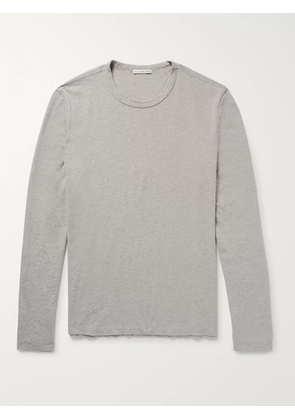 James Perse - Combed Cotton-Jersey T-Shirt - Men - Gray - 1