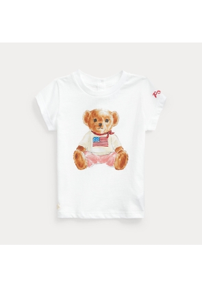 Polo Bear Cotton Jersey T-Shirt