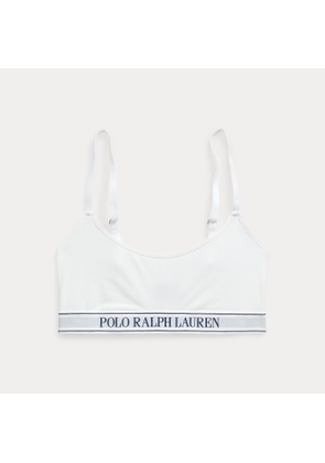 Repeat-Logo Scoop Bralette