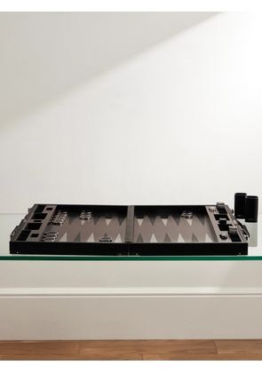 Ralph Lauren Home - Sutton Walnut, Leather and Stainless Steel Backgammon Set - Men - Brown