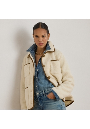 Faux-Shearling Teddy Coat