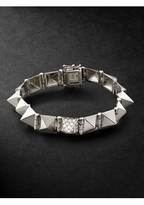 Anita Ko - 18-Karat White Gold Diamond Bracelet - Men - Silver