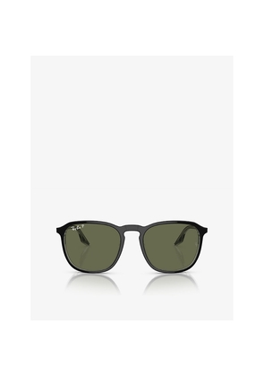 Ray-Ban Rb2203 Square-Frame Acetate Sunglasses