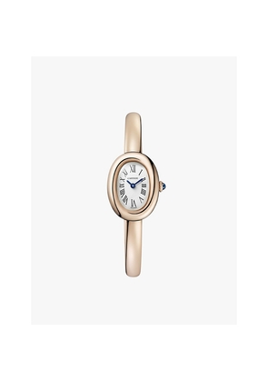 Cartier Baignoire Mini 18ct Rose-Gold Quartz Watch
