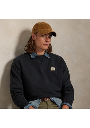 Relaxed Fit Loopback Fleece Sweatshirt