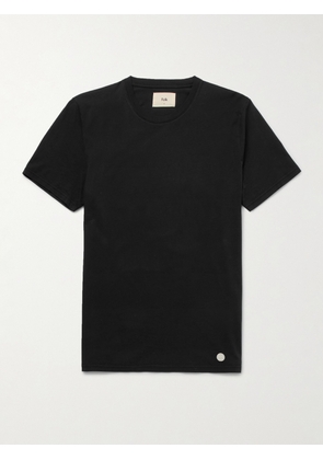 Folk - Assembly Cotton-Jersey T-Shirt - Men - Black - 1