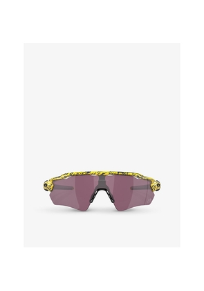 Oakley Oo9208 Radar Ev Path Shield-Frame Acetate Sunglasses