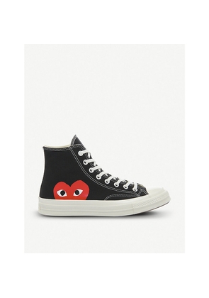 Comme Des Garcons Comme Des Garçons Play x Converse Canvas High-Top Trainers