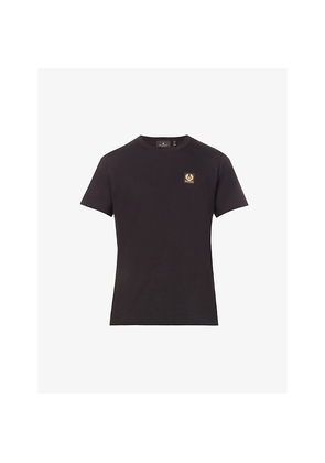 Mens Belstaff Brand-Patch Cotton-Jersey T-Shirt