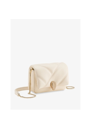 Womens Bvlgari Serpenti Cabochon Mini Leather Shoulder Bag