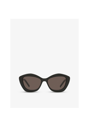 Womens Saint Laurent Sl423 Cat-Eye Acetate Sunglasses