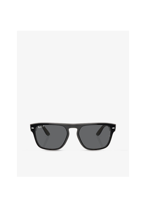 Ray-Ban Rb4407 Square-Frame Injected Sunglasses
