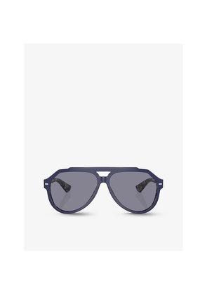 Dolce & Gabbana Dg4452 Aviator Acetate Sunglasses