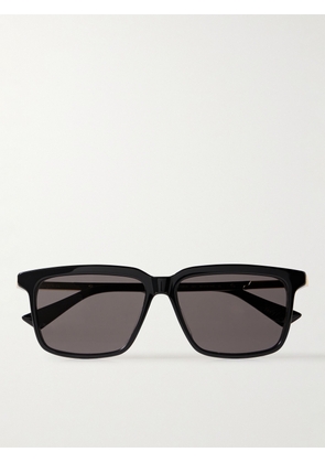 Bottega Veneta - Square-Frame Acetate Sunglasses - Men - Black