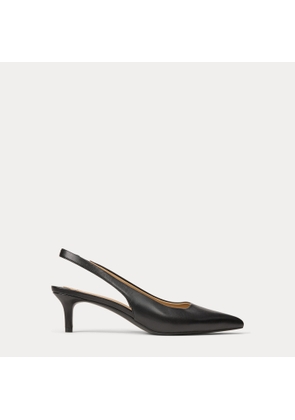 Lolah II Leather Slingback Pump
