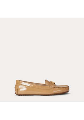 Barnsbury Crinkle Patent Leather Driver