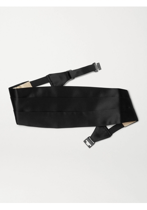 TOM FORD - Silk-Satin Cummerbund - Men - Black - S