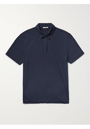 James Perse - Supima Cotton-Jersey Polo Shirt - Men - Blue - 1