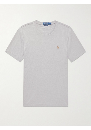 Polo Ralph Lauren - Slim-Fit Mélange Cotton-Jersey T-Shirt - Men - Gray - XS