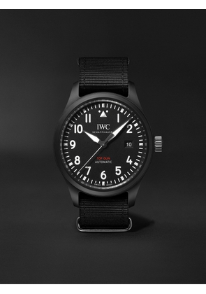 IWC Schaffhausen - Pilot's TOP GUN Automatic 41mm Ceramic And Textile Watch, Ref. No. IW326901 - Men - Black