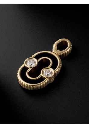 Viltier - Magnetic 18-Karat Gold Multi-Stone Pendant - Men - Gold