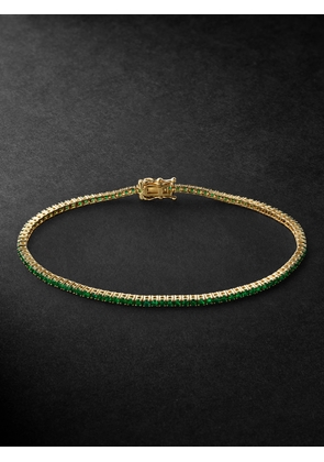 Sydney Evan - Gold Emerald Bracelet - Men - Gold