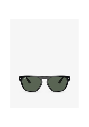 Ray-Ban Rb4407 Square-Frame Injected Sunglasses