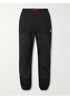 DISTRICT VISION - Zanzie Tapered Logo-Print Recycled-Shell Track Pants - Men - Black - S