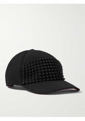 Christian Louboutin - Spiked Cotton-Canvas Hat - Men - Black - S