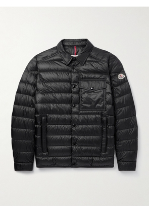 Moncler - Logo-Appliquéd Quilted Shell Down Jacket - Men - Black - 1
