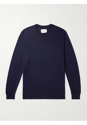 NN07 - Ted 6605 Wool Sweater - Men - Blue - S