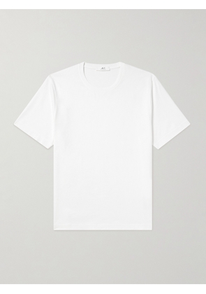 Mr P. - Relaxed-Fit Organic and Recycled Cotton-Jersey T-Shirt - Men - White - XS
