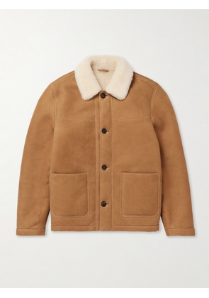 Mr P. - Shearling Jacket - Men - Brown - XS