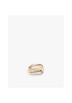 Cartier Trinity 18ct White, Rose and Yellow-Gold Ring