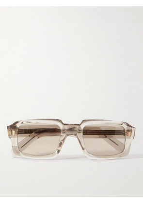 Cutler and Gross - Rectangle-Frame Acetate Sunglasses - Men - Neutrals