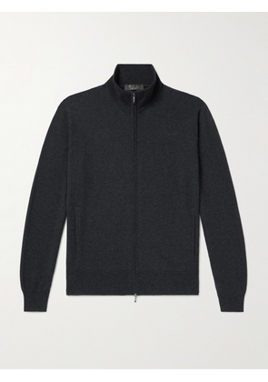 Loro Piana - Cashmere Zip-Up Sweater - Men - Gray - IT 46